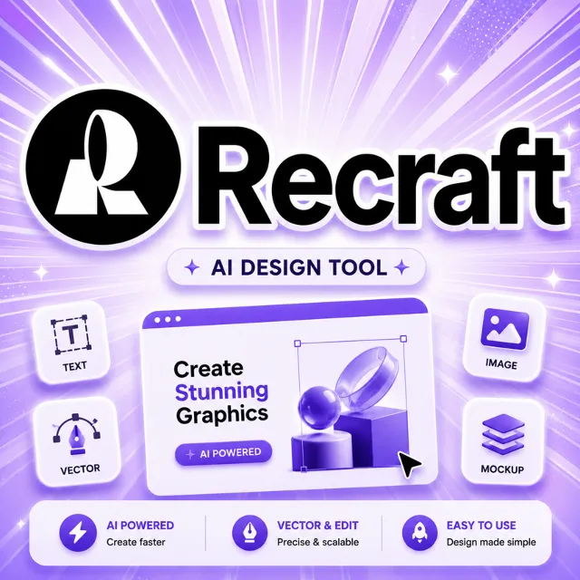 Recraft ai BASIC (1000 кредитов) подписка на 1 месяц
