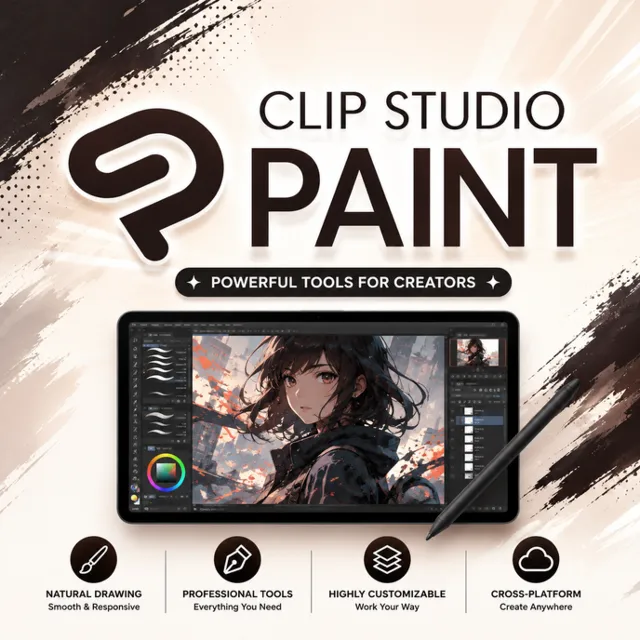 Ключ активации Clip Studio Paint PRO/EX навсегда