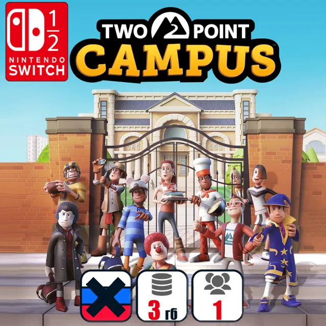 Two Point Campus | Nintendo Switch 1/2
