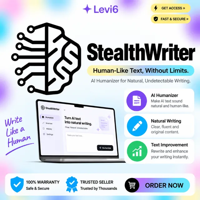 подписка stealthwriter Starter/Plus 1 месяц