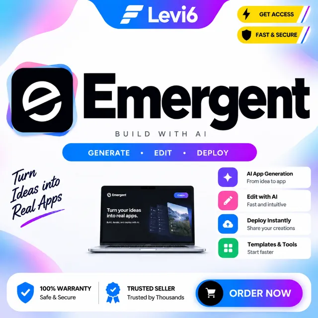 Emergent AI | Стандарт + Кредиты Подписка 1 месяц