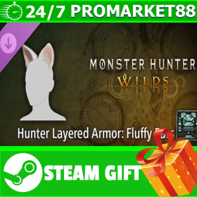 ️Monster Hunter Wilds - Hunter Layered Armor: Fluffy Ea