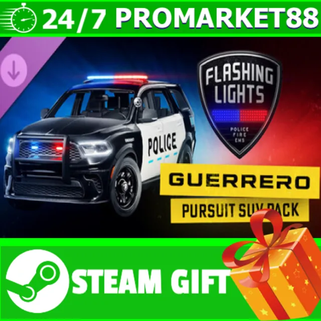 ️Flashing Lights: Guerrero Pursuit SUV Pack STEAM GIFT