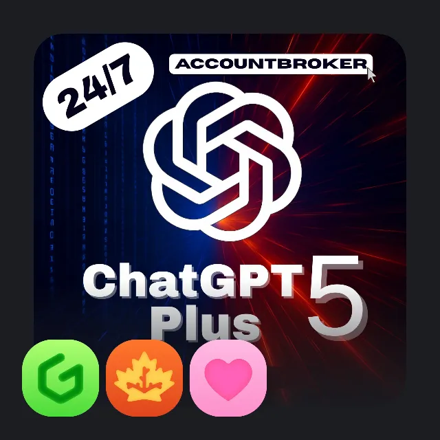 24/7 | ChatGPT 5 PLUS | ПОДПИСКА | (SORA) 1M