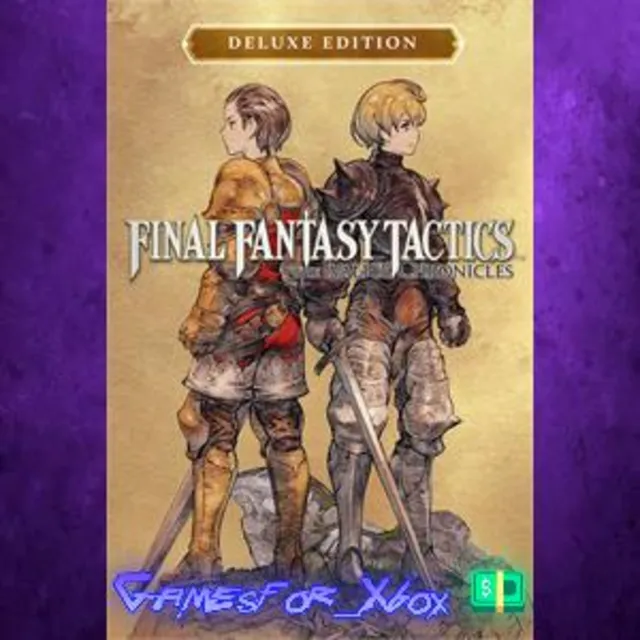 ☀️FINAL FANTASY TACTICS - The Ivalice Chronicles Deluxe Edition XBOX
