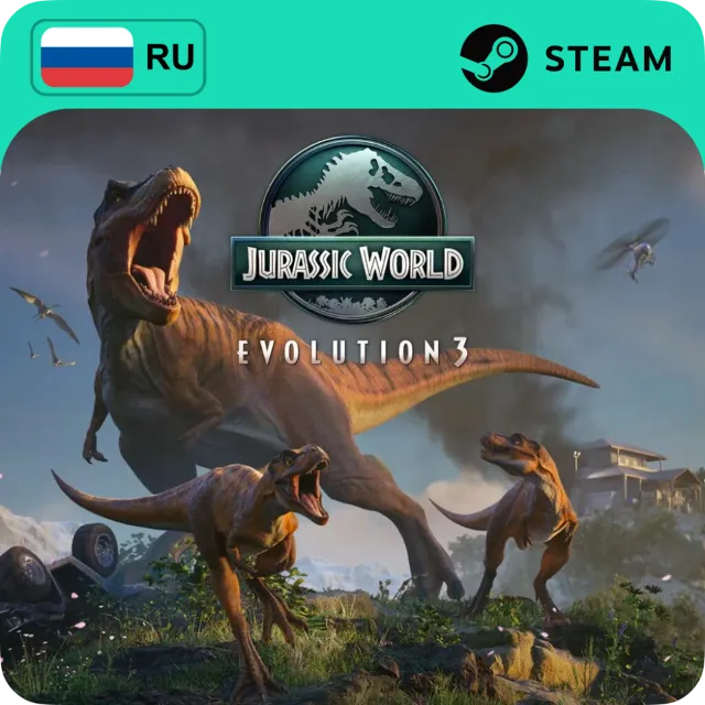 JURASSIC WORLD EVOLUTION 3 STEAM GLOBAL АВТО 24/7