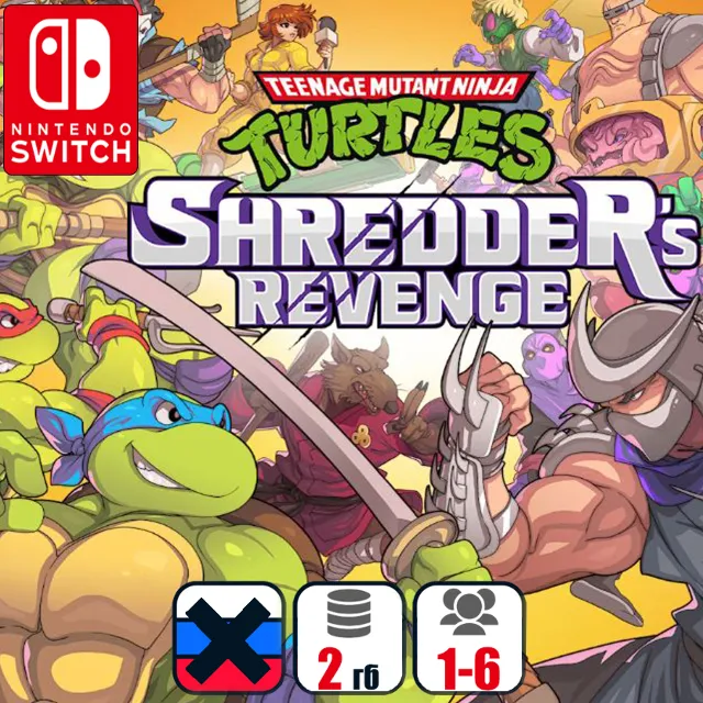 Teenage Mutant Ninja Turtles: Shredder's Revenge | Nintendo Switch 1/2