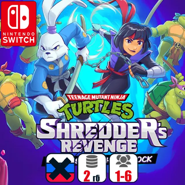 TMNT: Shredders Revenge + Dimension Shellshock | Nintendo Switch 1/2