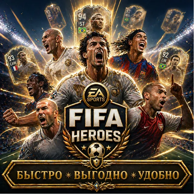 FIFA HEROES POINTS ДОНАТ БЫСТРАЯ ДОСТАВКА