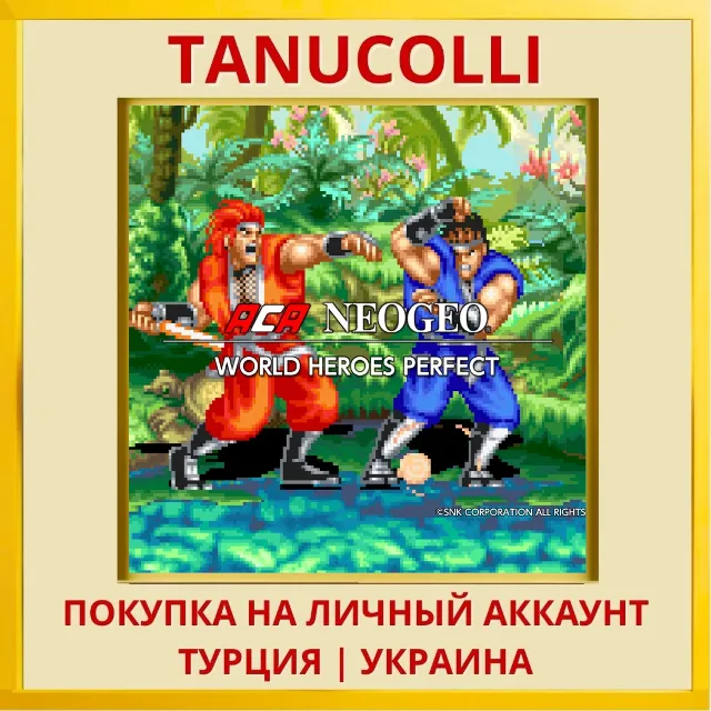 ACA NEOGEO WORLD HEROES PE... PS4/PS5/PS Турция/Украина