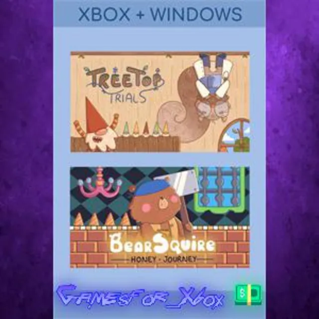 ☀️Treetop Trials / Bear Squire Honey Journey Bundle XBOX