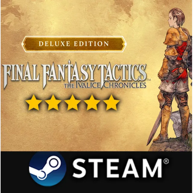 FINAL FANTASY TACTICS・DELUXE ED.・ВСЕ DLC・STEAM・PC