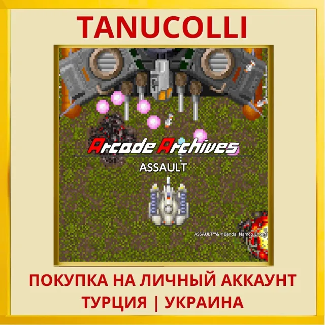 Arcade Archives ASSAULT PS4/PS5/PS Турция/Украина