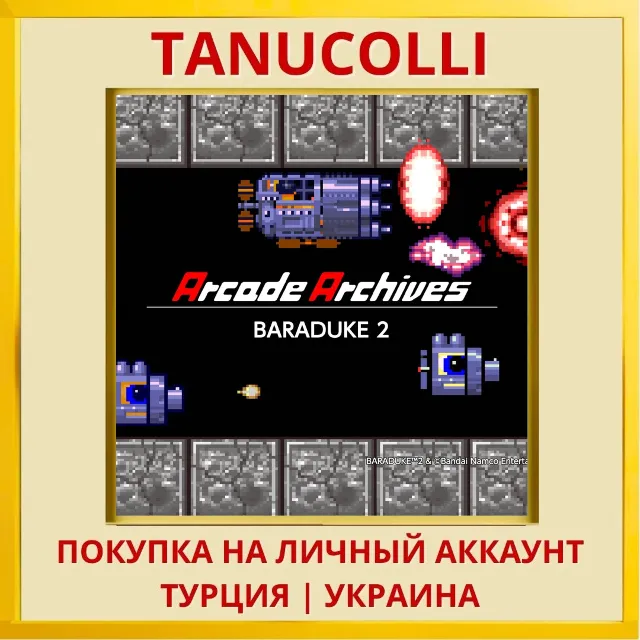 Arcade Archives BARADUKE 2 PS4/PS5/PS Турция/Украина