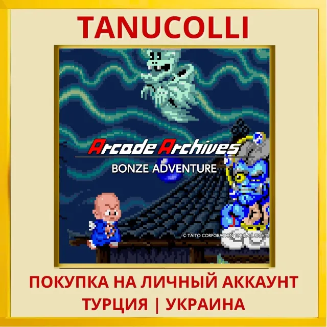 Arcade Archives Bonze Adve... PS4/PS5/PS Турция/Украина