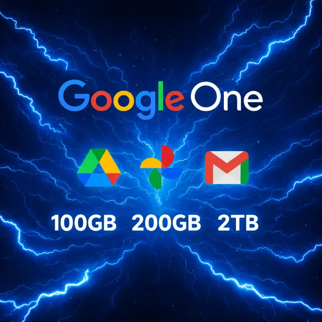 Google AI Pro + One + 100GB/400GB/2ТБ/5ТБ +Диска +Фото +Gemini + Gmail