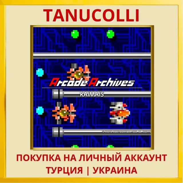 Arcade Archives RAIMAIS PS4/PS5/PS Турция/Украина
