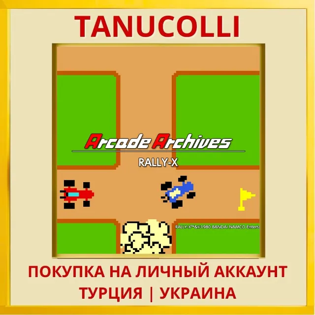 Arcade Archives RALLY-X PS4/PS5/PS Турция/Украина