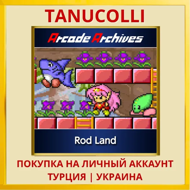 Arcade Archives Rod Landand PS4/PS5/PS Турция/Украина