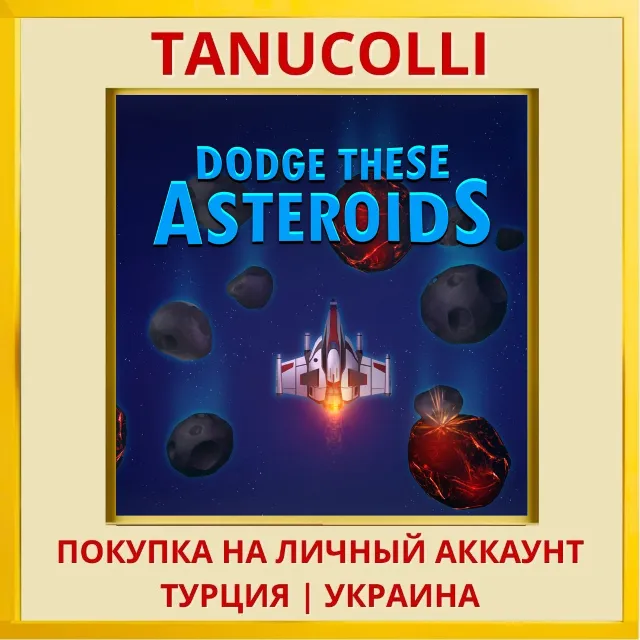 Dodge These Asteroids PS4/PS5/PS Турция/Украина