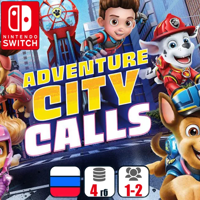 PAW Patrol The Movie: Adventure City  | Nintendo Switch 1/2