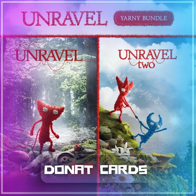 🎮 Unravel Yarny Bundle (Unravel 1+2) PS4/PS5 | Турция