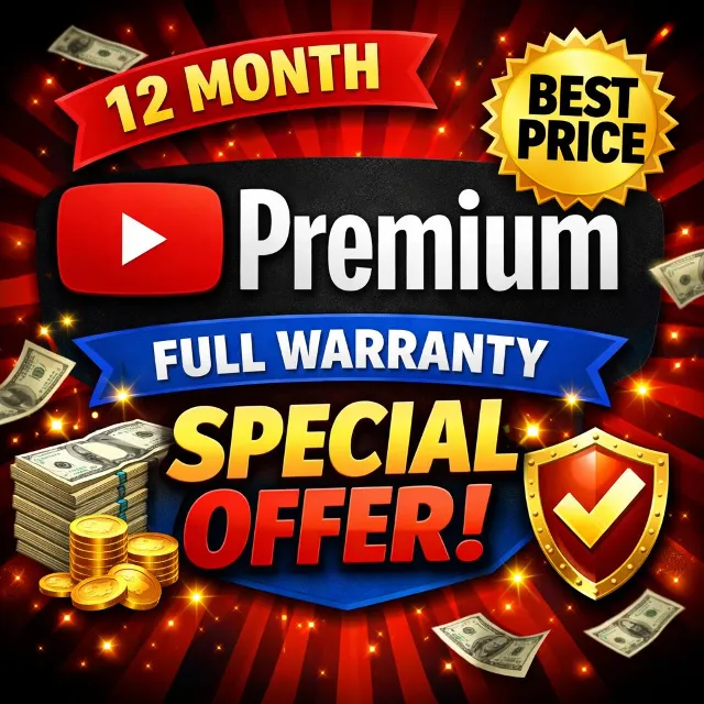 Только YouTube Premium 12/3 м | Без авторизации | П