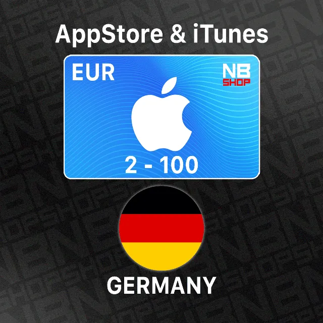 Карта Apple iTunes / AppStore [Германия]  2 - 50 EUR (GERMANY) - Ключ АВТО