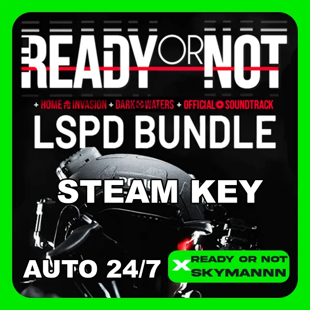 Ready or Not: LSPD Bundle (+2 DLC) STEAM КЛЮЧ | РФ+CНГ