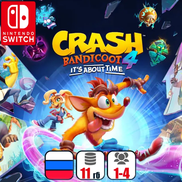 Crash Bandicoot 4: It's About Time | Nintendo Switch 1/2
