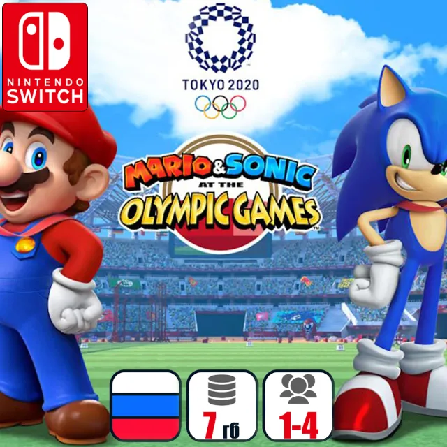 Mario &amp; Sonic At The Olympic Games Tokyo 2020 | Nintendo Switch 1/2