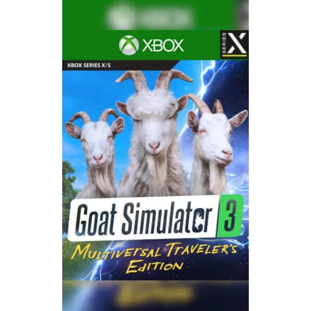 🎮✅GOAT SIMULATOR 3 MULTIVERSAL TRAVELER'S EDITION XBOX X|S🔑КЛЮЧ USA
