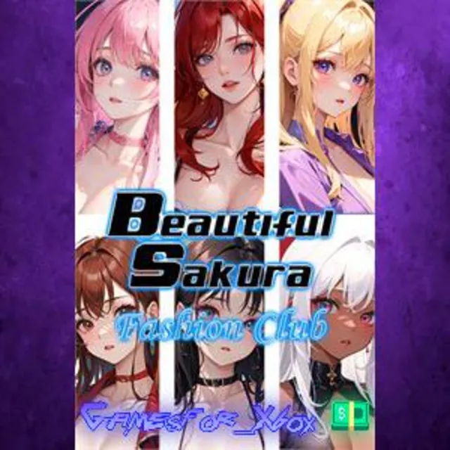 ☀️Beautiful Sakura Fashion Club Windows XBOX
