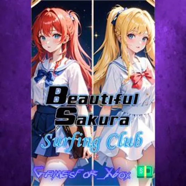 ☀️Beautiful Sakura Surfing Club Windows XBOX