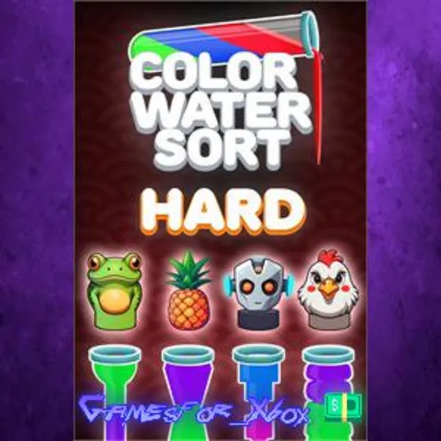 ☀️Color Water Sort Hard DLC XBOX DLC