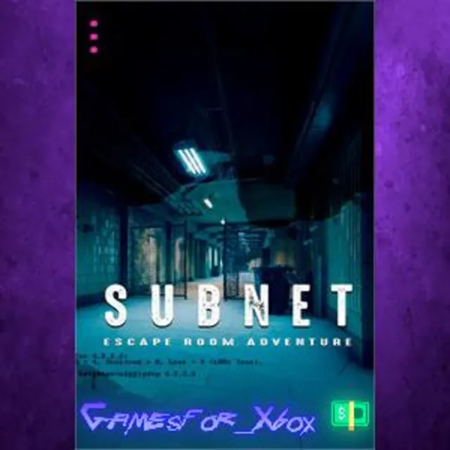 ☀️SUBNET - Escape Room Adventure XBOX