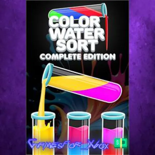 ☀️Color Water Sort Complete Edition XBOX
