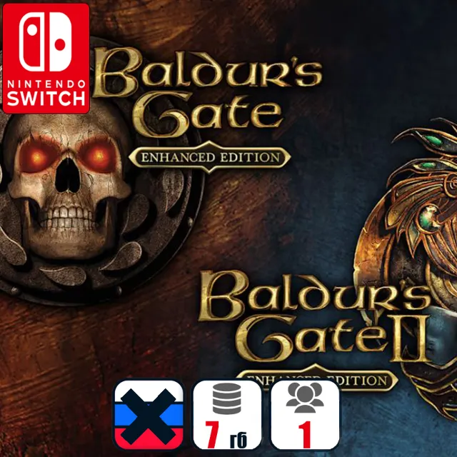 Baldur's Gate And Baldur's Gate II | Nintendo Switch 1/2