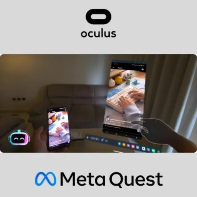 Spatial Phone : Mirror &amp; Control Oculus Quest
