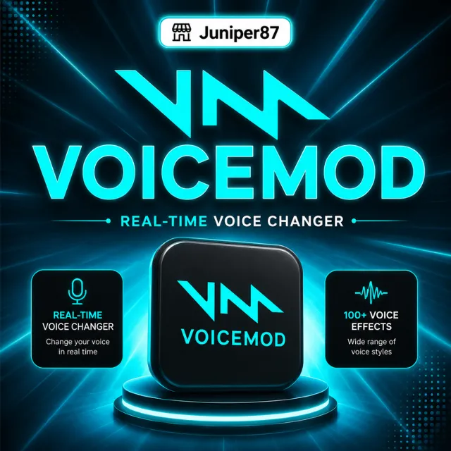 Voicemod PRO 1 месяц — автоматическая доставка