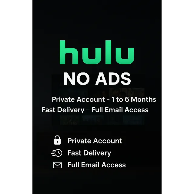 🎬 Hulu Без Рекламы | Приватный Аккаунт | 1–6 мес
