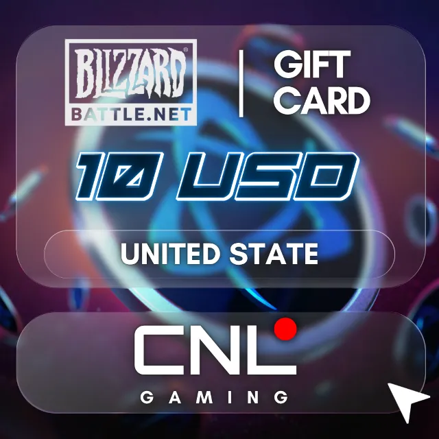 АВТО | Подарочная карта Battle.net (Blizzard) 10 США
