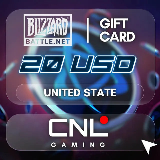АВТО | Подарочная карта Battle.net (Blizzard) 20 США