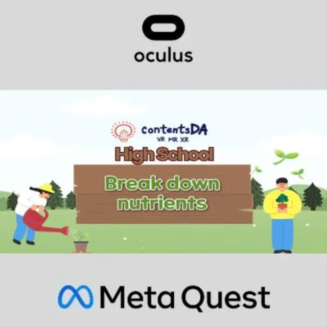 High school - break down nutrients Oculus Quest