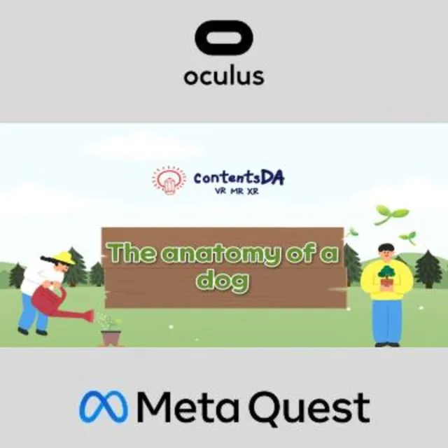 the anatomy of a dog Oculus Quest