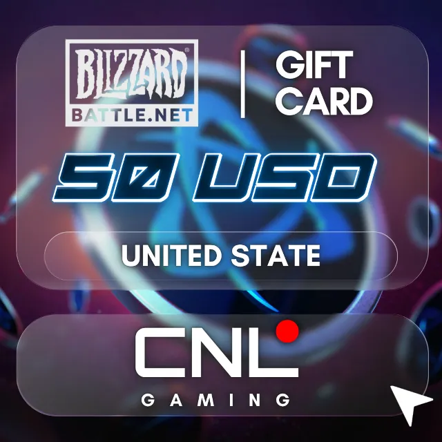 АВТО | Подарочная карта Battle.net (Blizzard) 50 США
