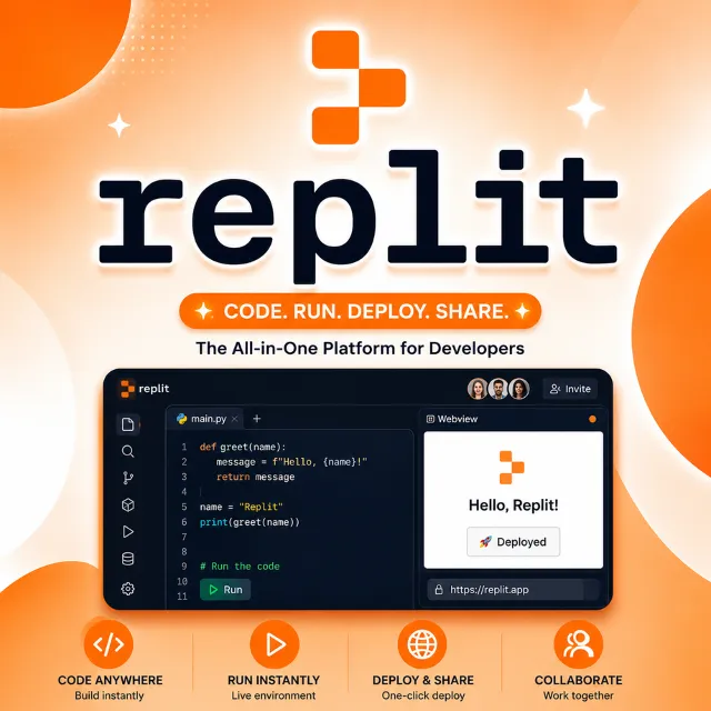 Подписка Replit Core на 1 месяц + пополнение баланса