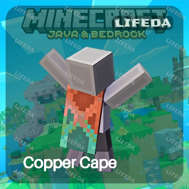 МАЙНКРАФТ ⛏️【Copper Cape】🔨СКИН • ТВИЧ ДРОПЫ / ДРОПСЫ • JAVA &amp; BEDROCK•GLOBAL