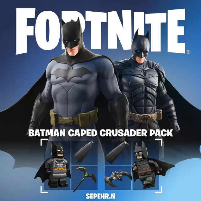 Fortnite Набор «Крестоносец в Маске» (Batman Caped Crusader Pack)