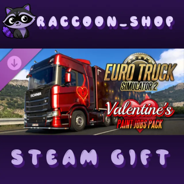 Euro Truck Simulator 2 - Valentine's Paint Jobs Pack DL